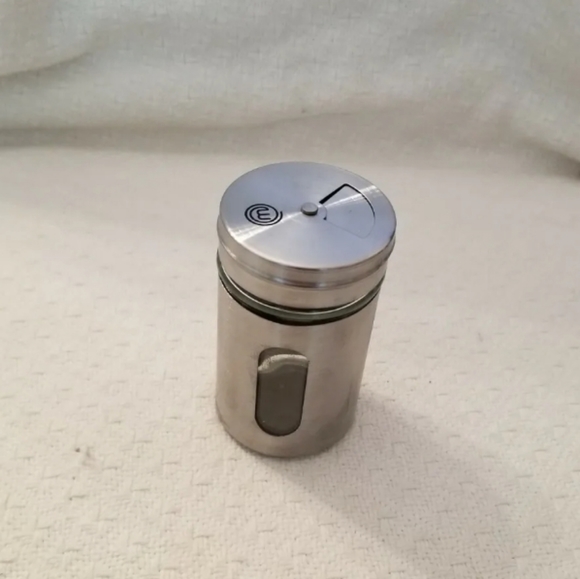 ‼️SOLD‼️ Master Chef 4-PC 3 oz Spice Jar Set With Rack Brushed Stainless Steel - Picture 6 of 9